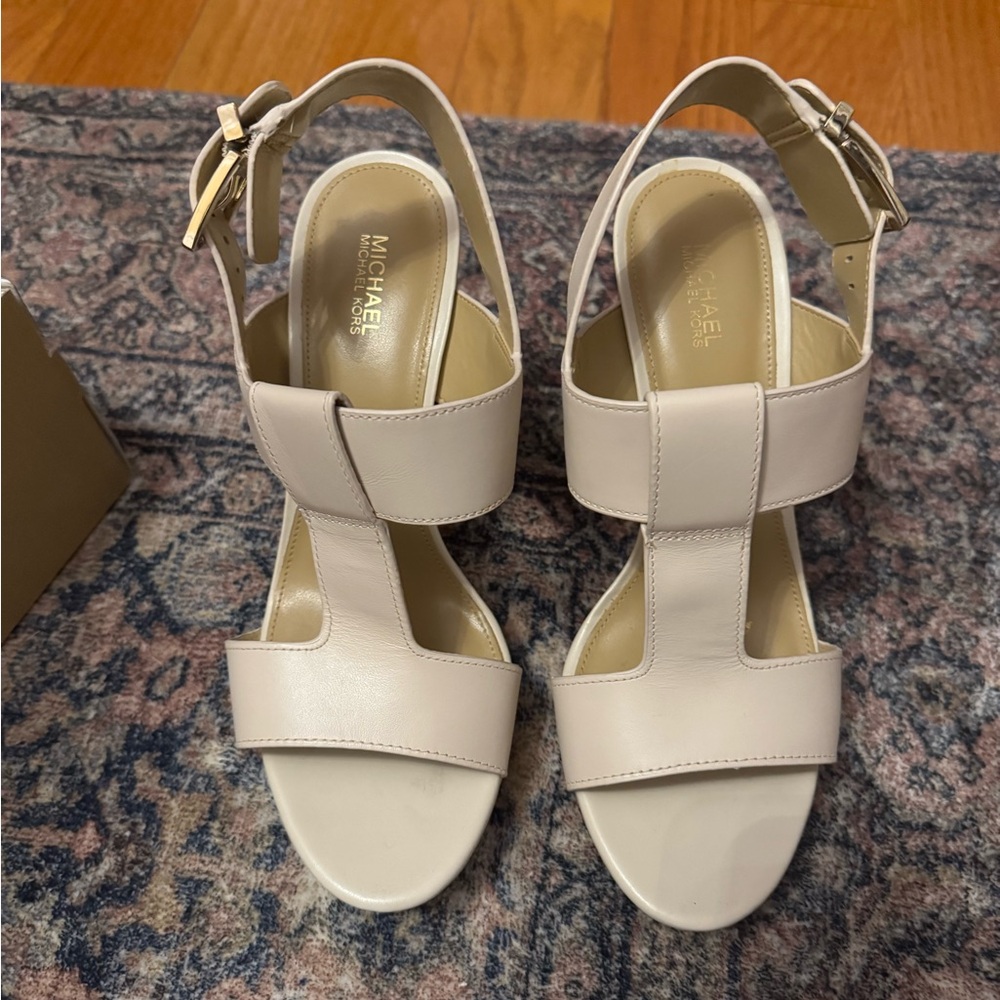 MICHAEL Michael Kor’s Becket Block Heel Platform Sandal - Picture 8 of 12